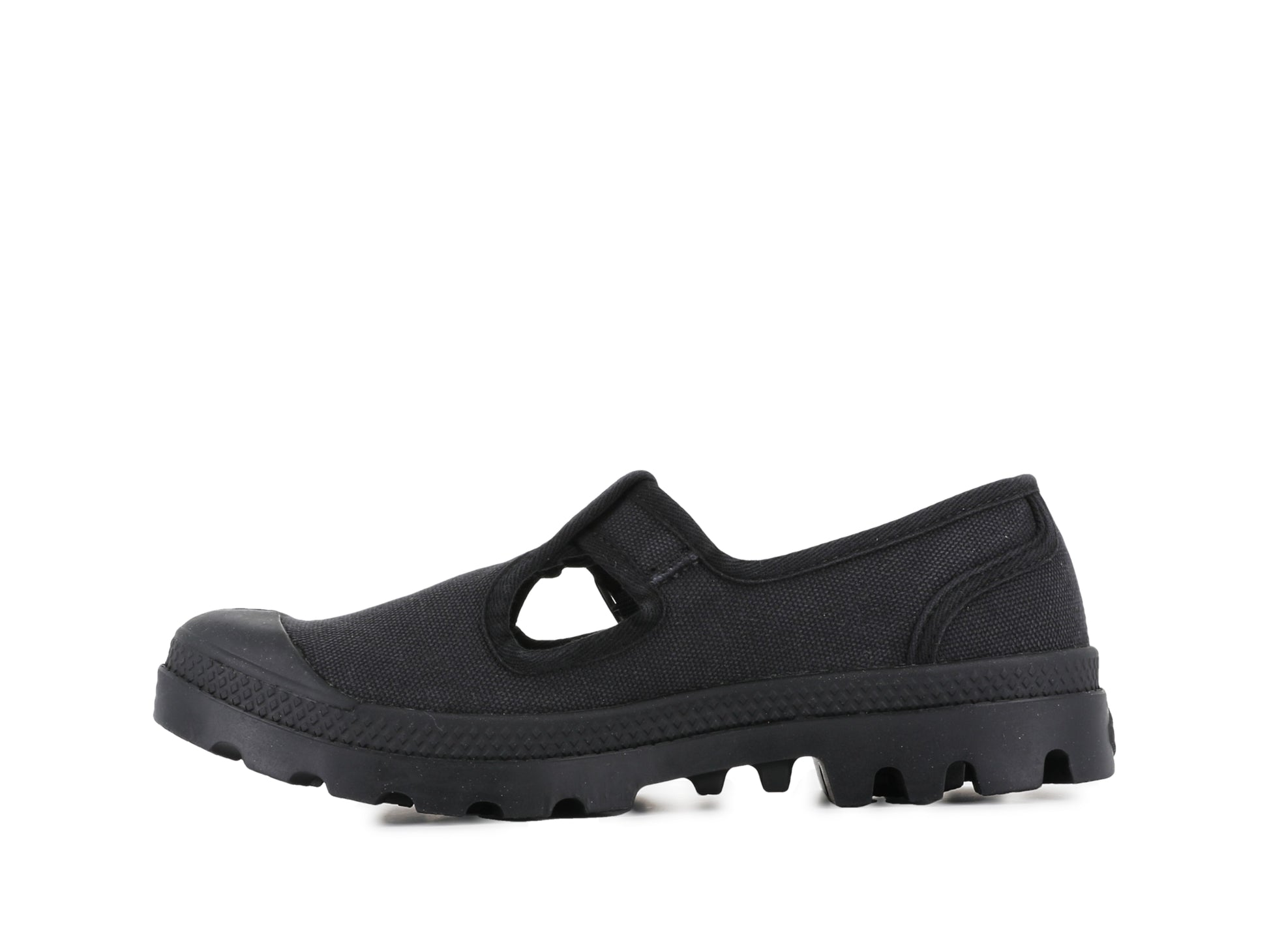 PAMPA MARY-JANE WASHED BLACK Palladium