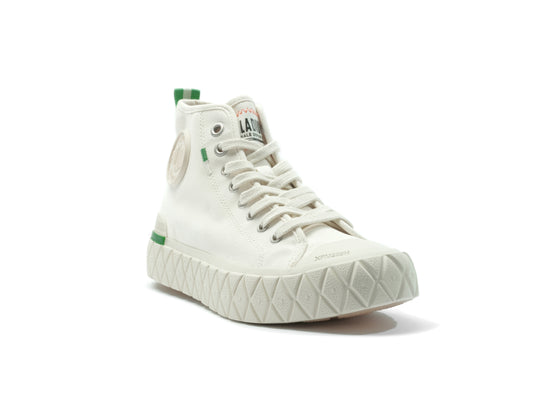 PALLA ACE CHUKKA ORGANIC CREAM WHITE Palladium