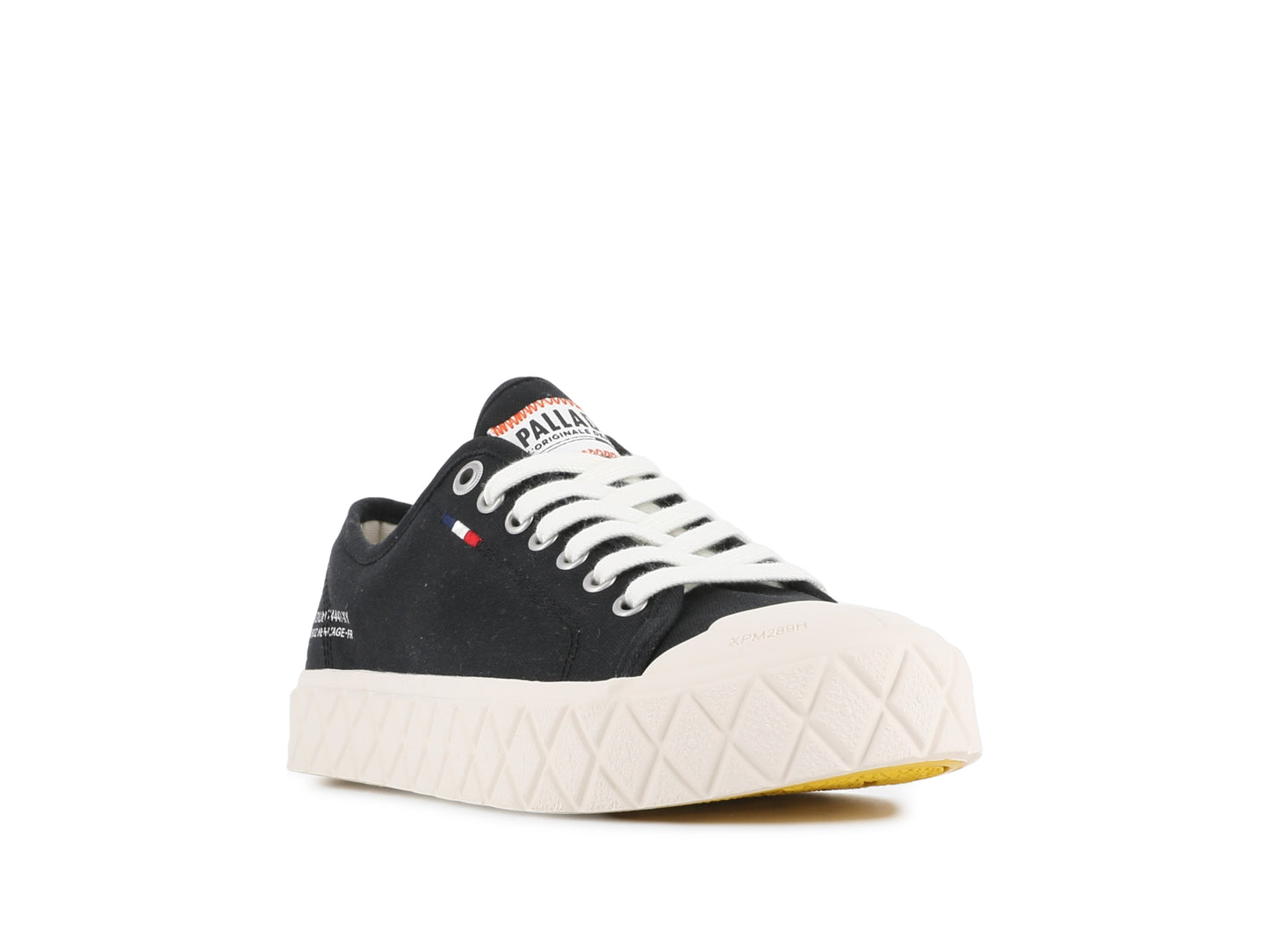PALLA ACE CVS ORG BLACK / WHITE CAP GRAY Palladium