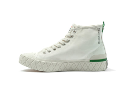 PALLA ACE CHUKKA ORGANIC CREAM WHITE Palladium