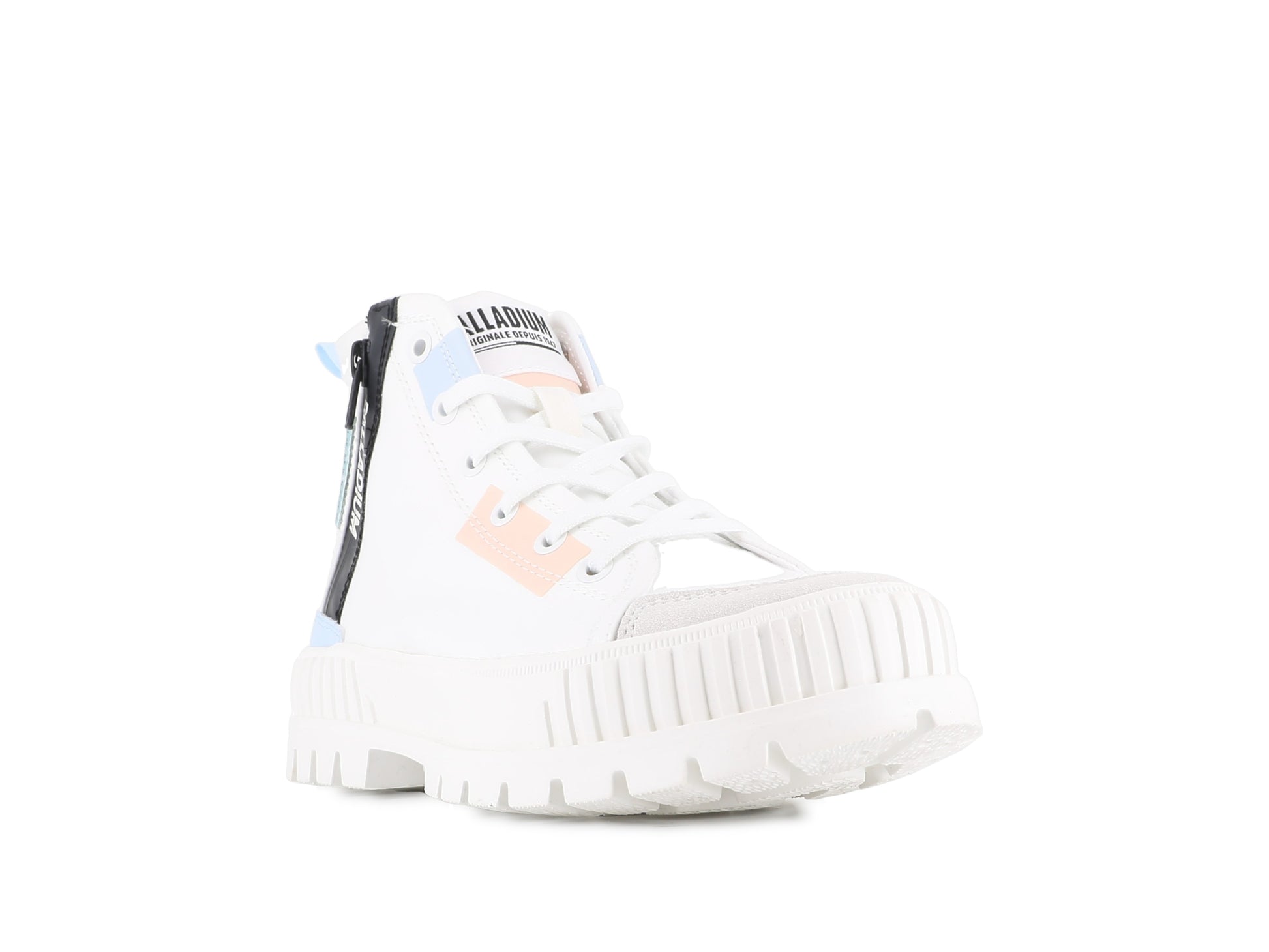 PALLASHOCK BACKZIP 2 STAR WHITE Palladium