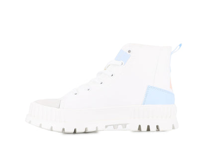 PALLASHOCK BACKZIP 2 STAR WHITE Palladium