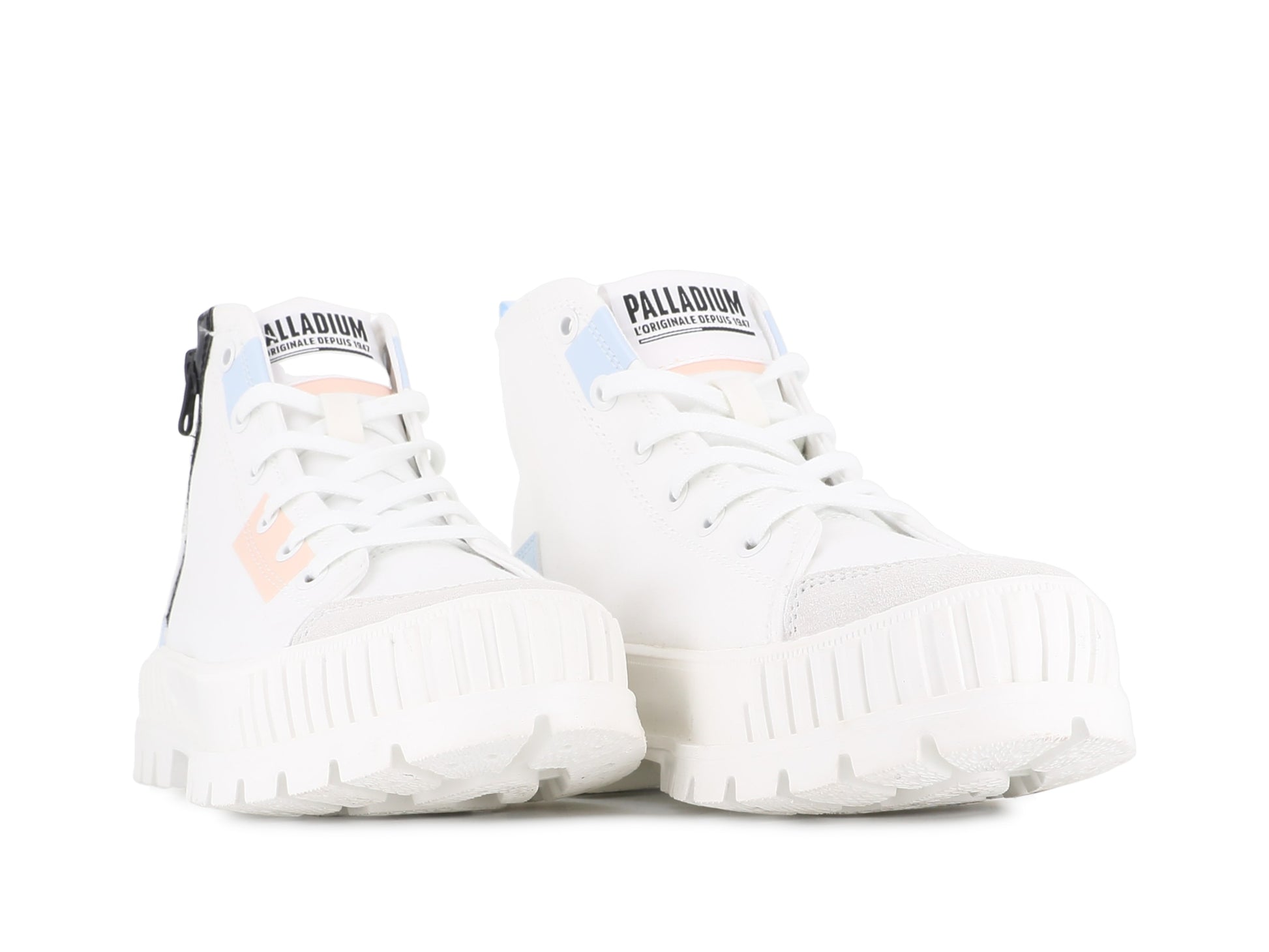 PALLASHOCK BACKZIP 2 STAR WHITE Palladium