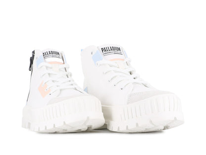 PALLASHOCK BACKZIP 2 STAR WHITE Palladium