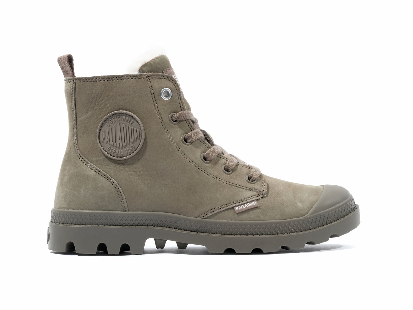 PAMPA HI ZIP WL DUSKY GREEN Palladium