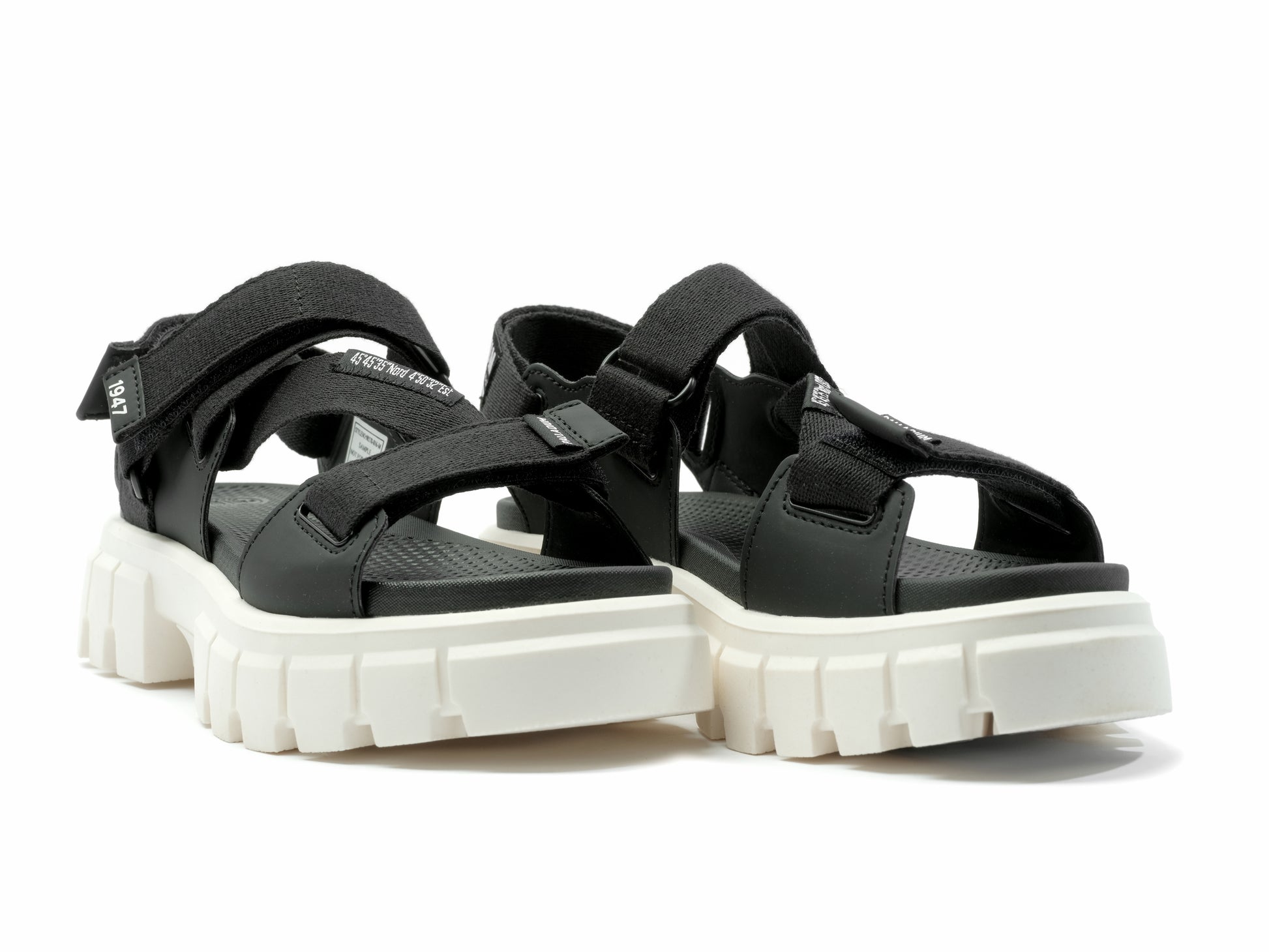 REVOLT SANDAL MONO BLACK/MARSHMALLOW Palladium
