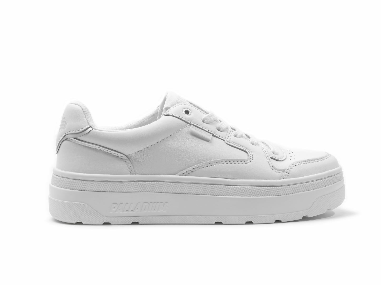PALLASPHALT LO LEATHER STAR WHITE Palladium