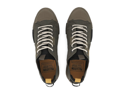 ACE CITY SHELL LO OLIVE NIGHT/GREEN Palladium