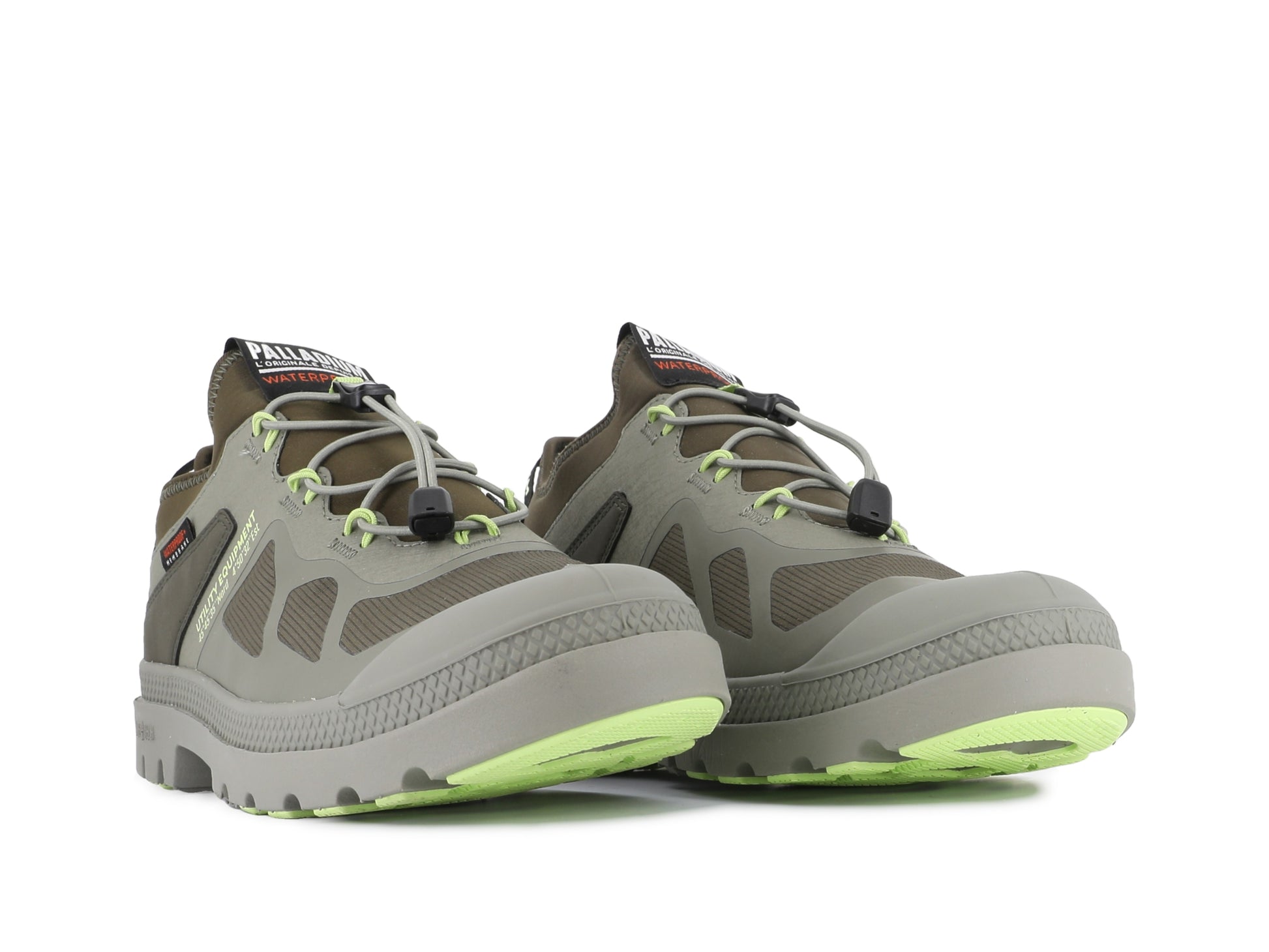 PAMPA LT+ LO XPLR WP+ OLIVE NIGHT Palladium