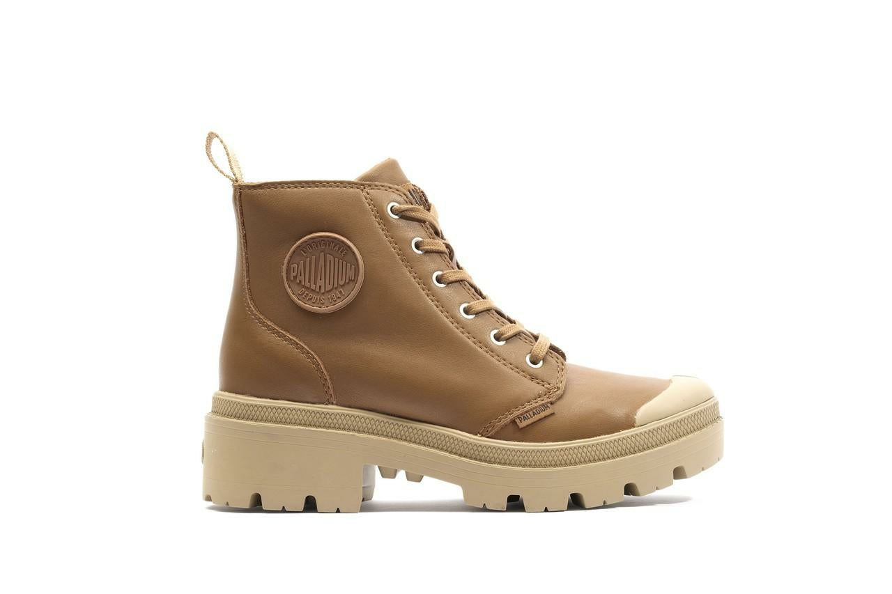 PALLABASE LEATHER DEAR BROWN Palladium