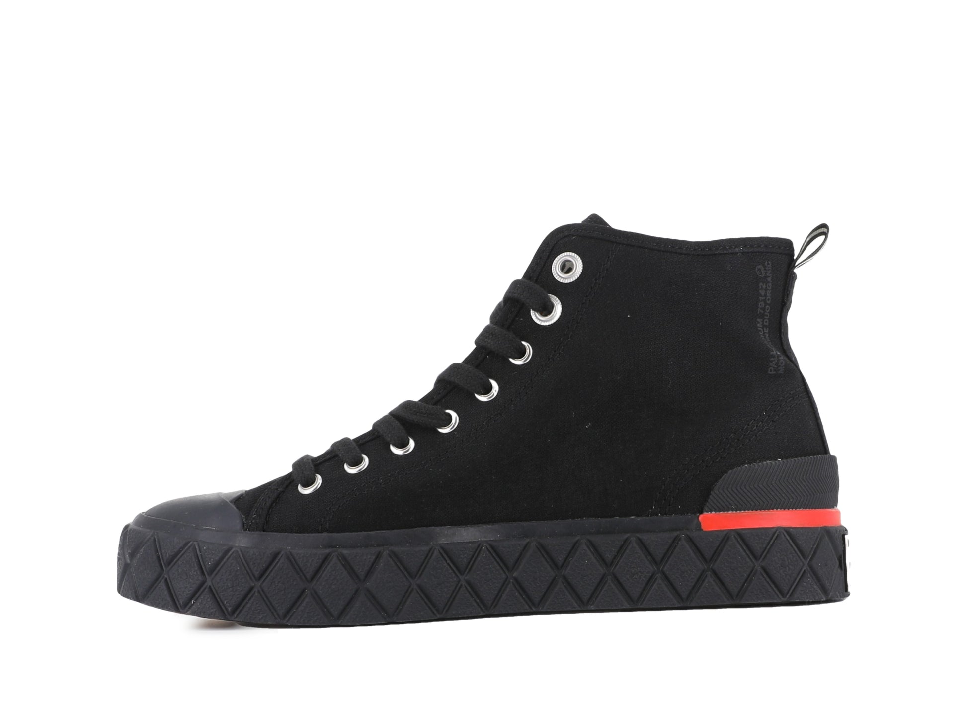 PALLA ACE CHUKKA ORGANIC BLACK/BLACK Palladium