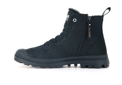 PAMPA HI ZIP WL ALL BLACK Palladium