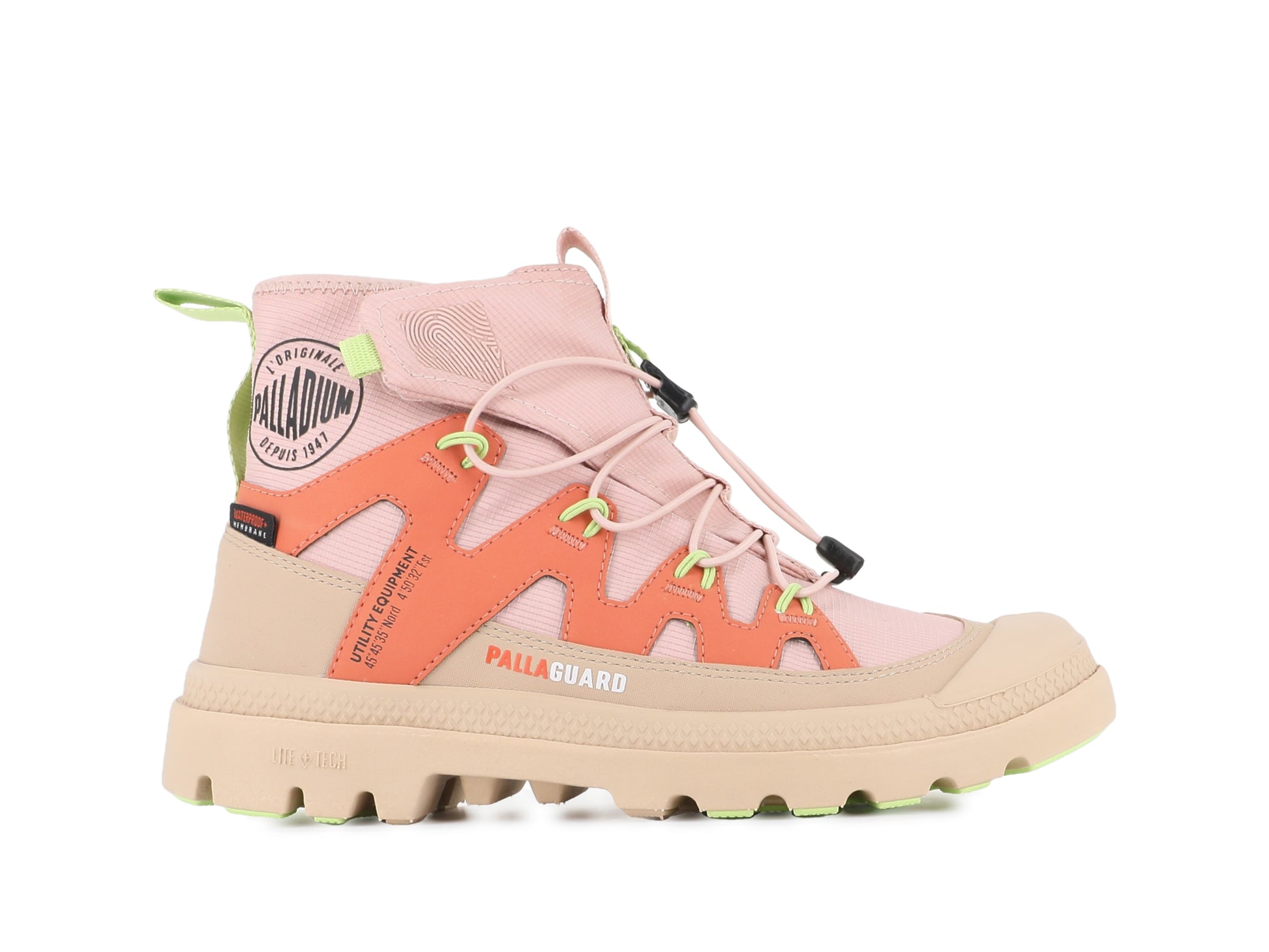 PAMPA LITE+ XPLOR WP+ NATURE PINK Palladium