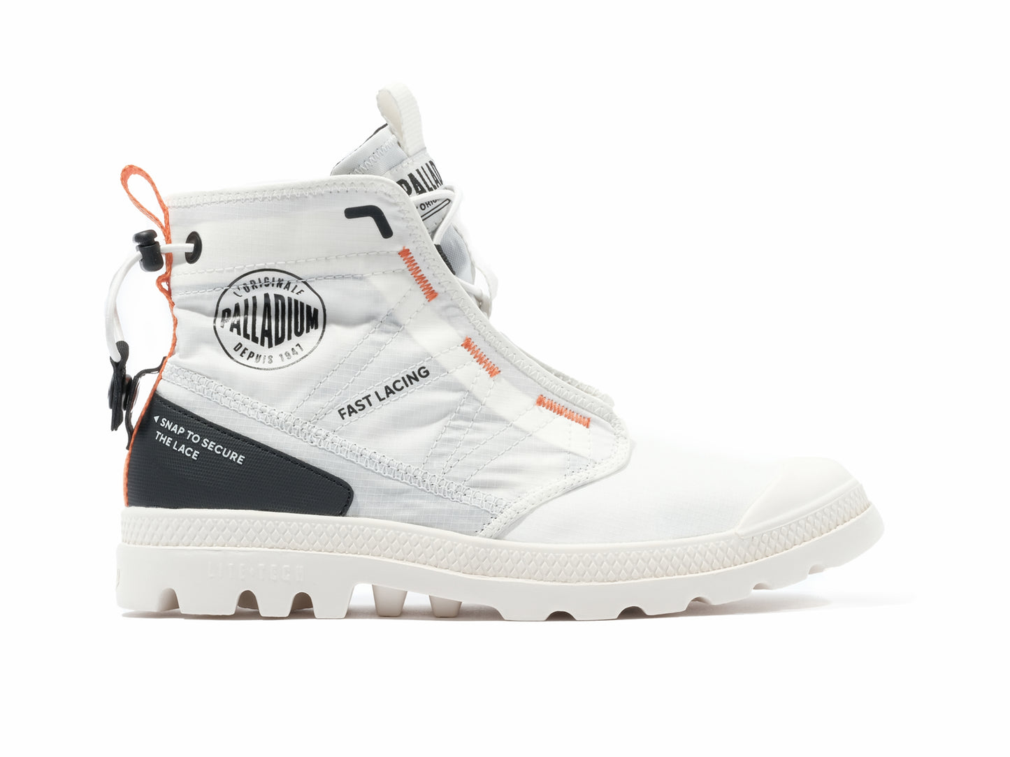 PAMPA TRAVEL LITE RS STAR WHITE/BLACK Palladium