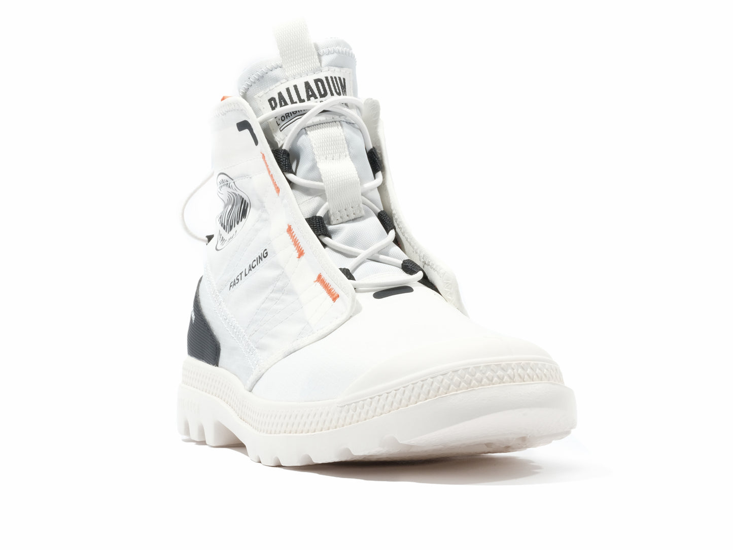PAMPA TRAVEL LITE RS STAR WHITE/BLACK Palladium