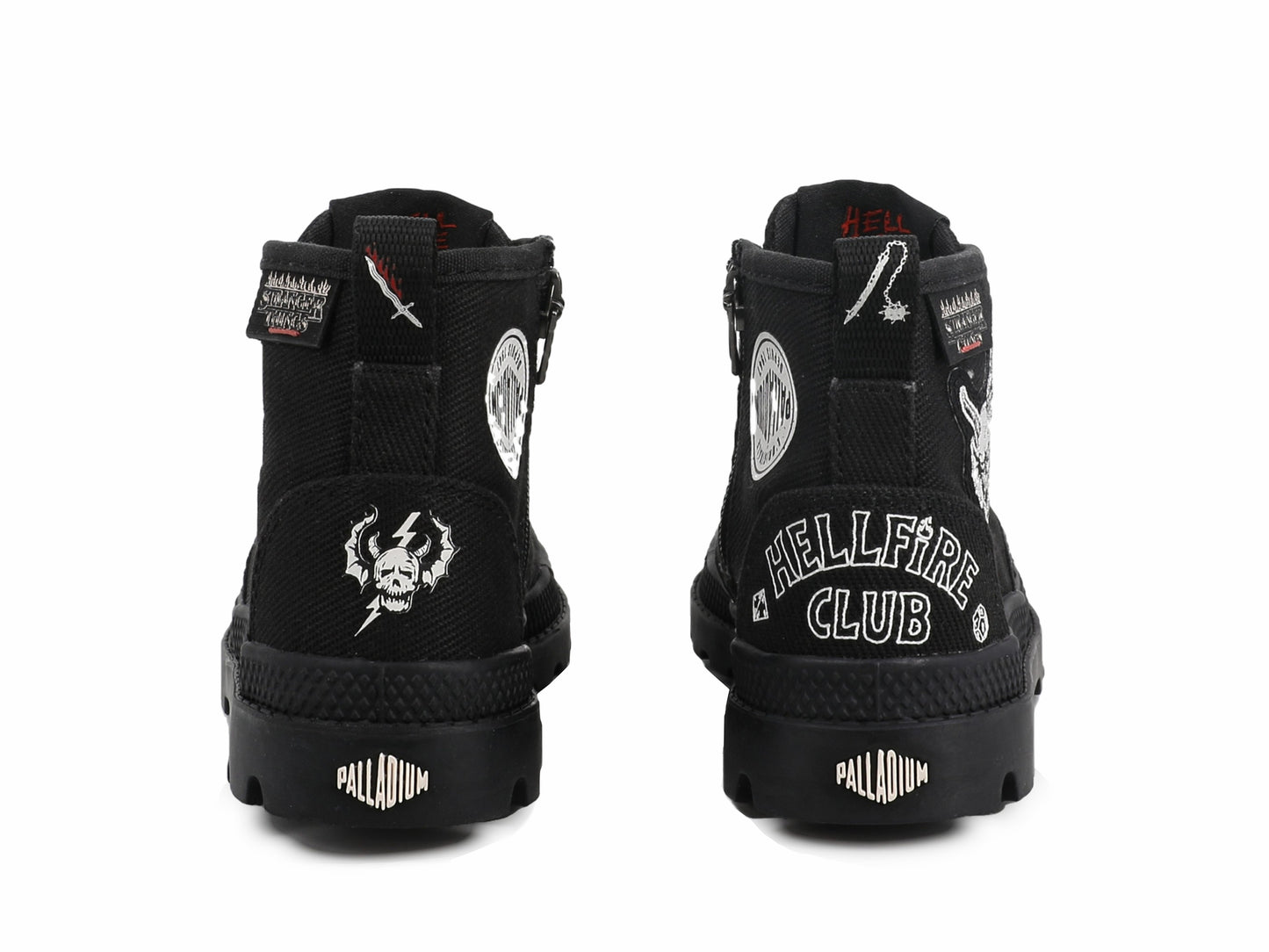PAMPA HELLFIRE KID ALL BLACK Palladium