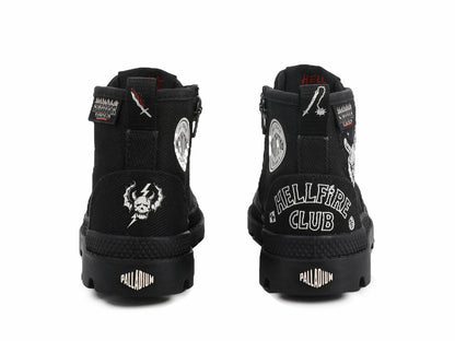 PAMPA HELLFIRE KID ALL BLACK Palladium