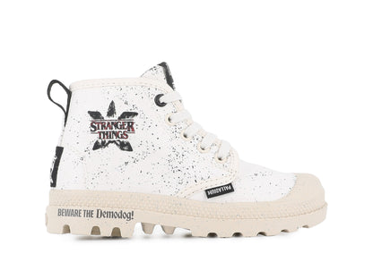 PAMPA DEMODOG KID CREAM WHITE Palladium