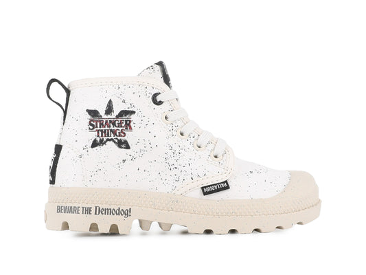 PAMPA DEMODOG KID CREAM WHITE Palladium