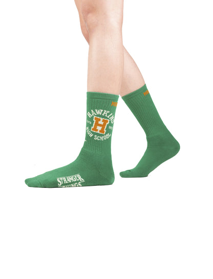 STRANGER THINGS HAWKINS SOCKS VINTAGE GREEN Palladium